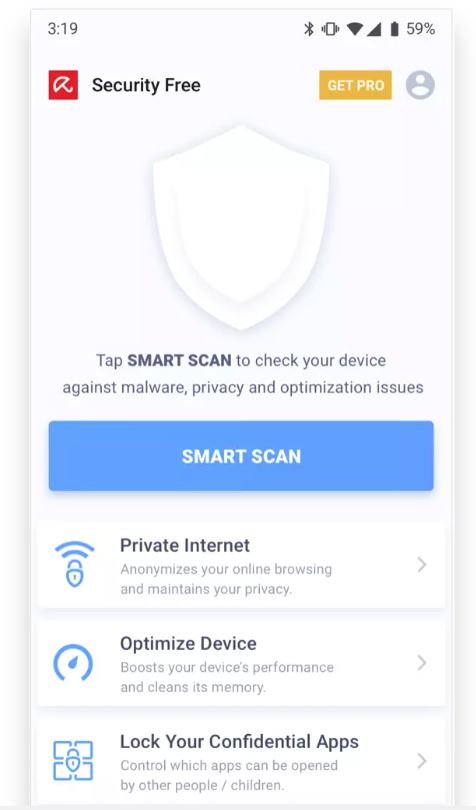 Avira professional antivirus for android 