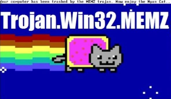 notification of Trojan.win32.memz virus