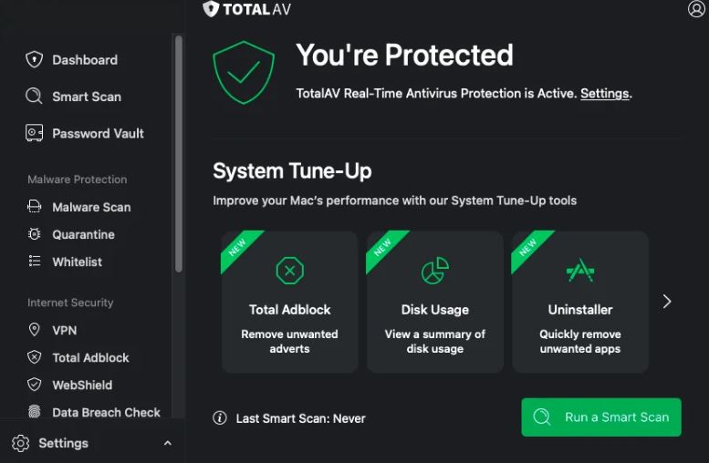 total av interface