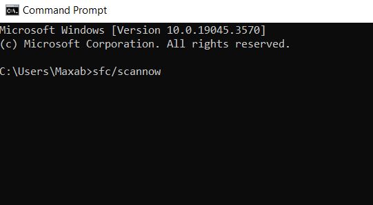 commad prompt command