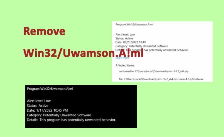 remove win3/uwamson