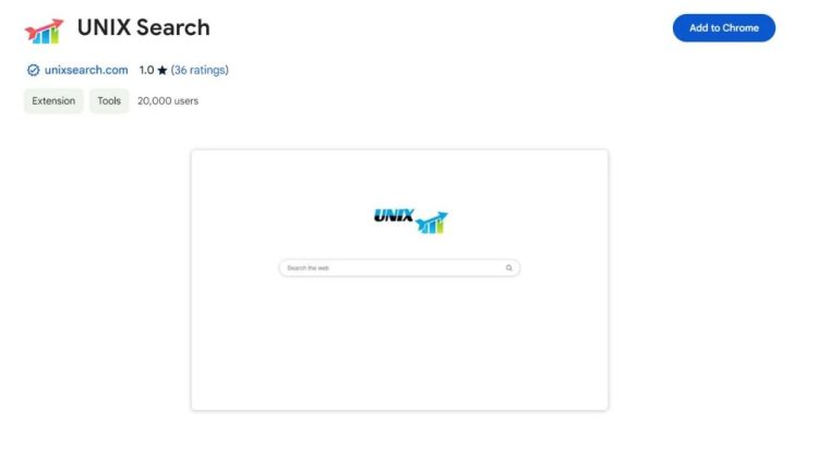 Unixsearch.com Browser Hijacker Virus